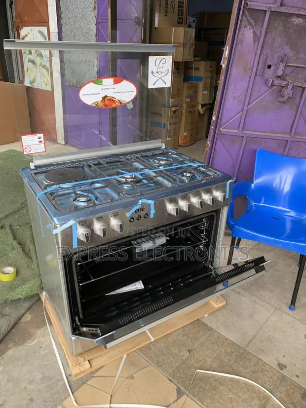 Zealous Sleek Ferre Gas Electric 4-1 Stove Oven Grill 90Cm · Photo 1