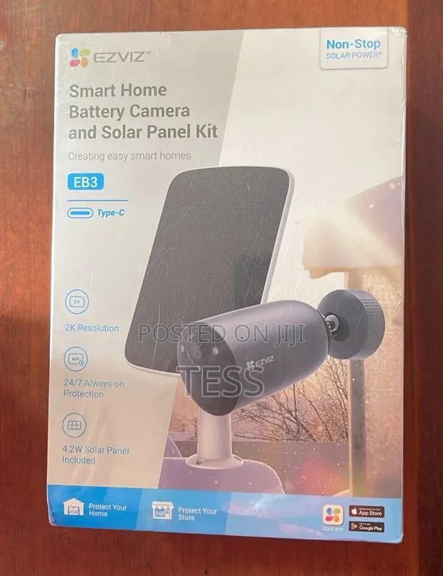 Ezviz Eb3 Solar Camera Resolution 2way Audio · Photo 1