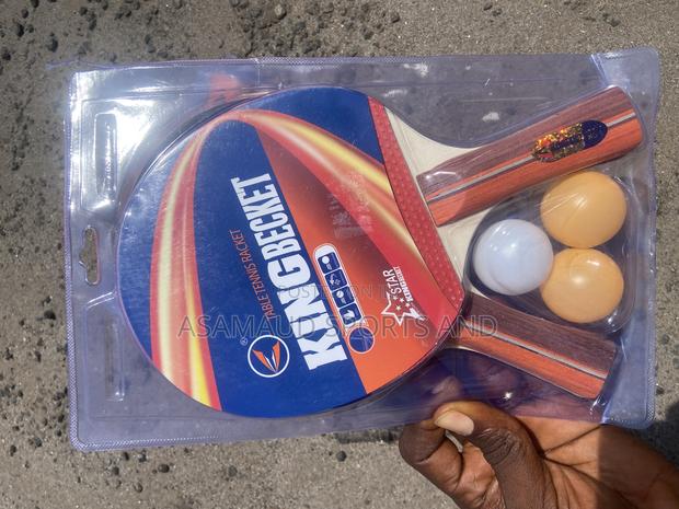 Table Tennis Bat Plus 3 Balls Available · Photo 1