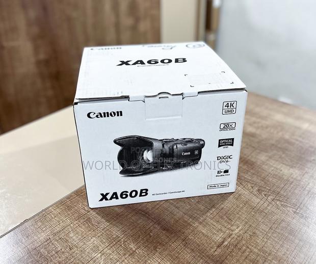 In Box Canon XA60 Professional UHD Camcorder · Photo 1