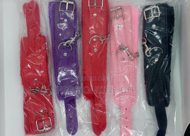 Leather Hand a Ankle Cuffs · Photo 3