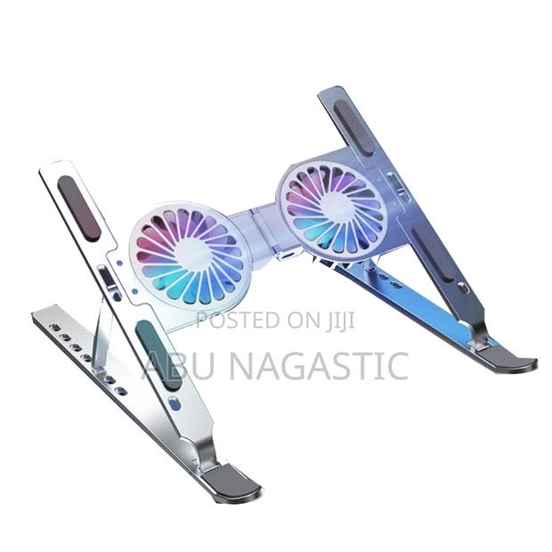 Portable Laptop Stand With Fan · Photo 1