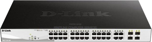 Dlink 48 10/100/1000 BASE-T Poe Ports · Photo 1