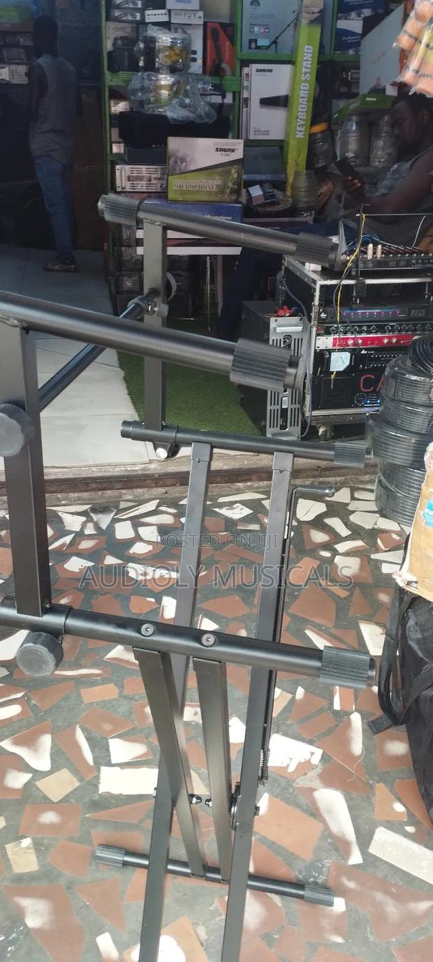 Double Deck Keyboard Stand (Adjustable ) · Photo 1