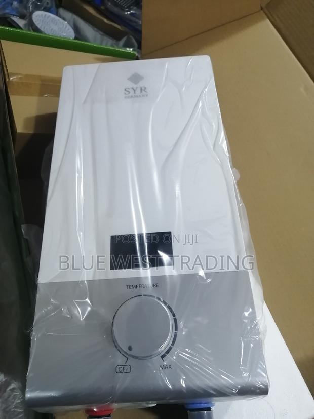 Syr Instant Water Heater With Digital Temperature Display · Photo 1