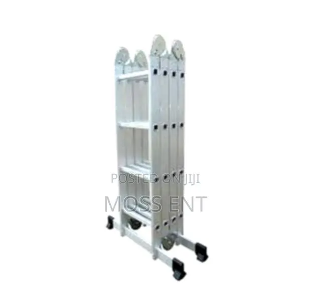 4x4 Steps Foldable Ladder Aluminium - Lcg3416bq · Photo 1