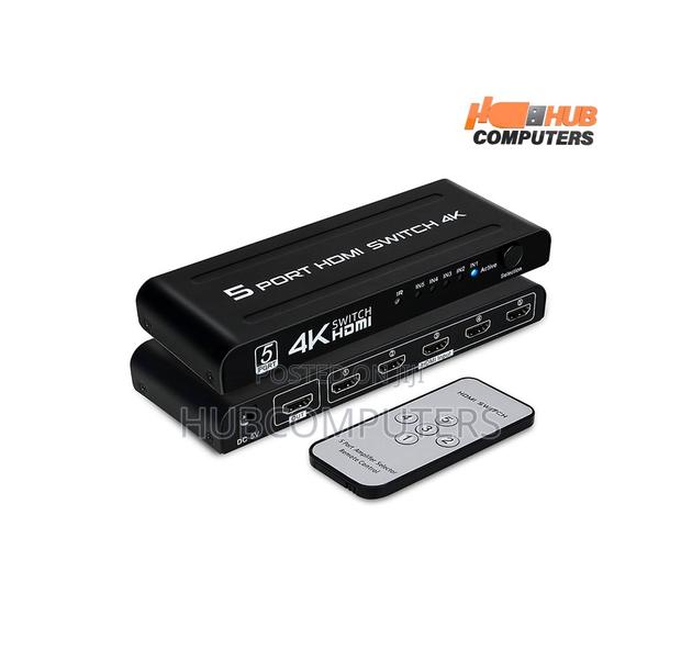HDMI 5 Port Switch With Remote · Photo 1
