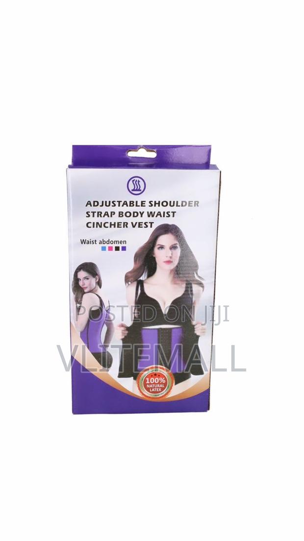 Adjustable Shoulder Strap Body Waist Cincher Vest · Photo 1