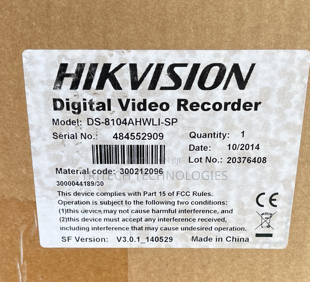 Hikvision Ds-8104ahwli-Sp 5mp DVR 8ch ++ NVR 4port All in 1 · Photo 6