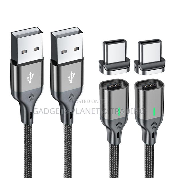 M2 TEC Magnetic Nylon Woven USB-C Cable -100cm · Photo 1