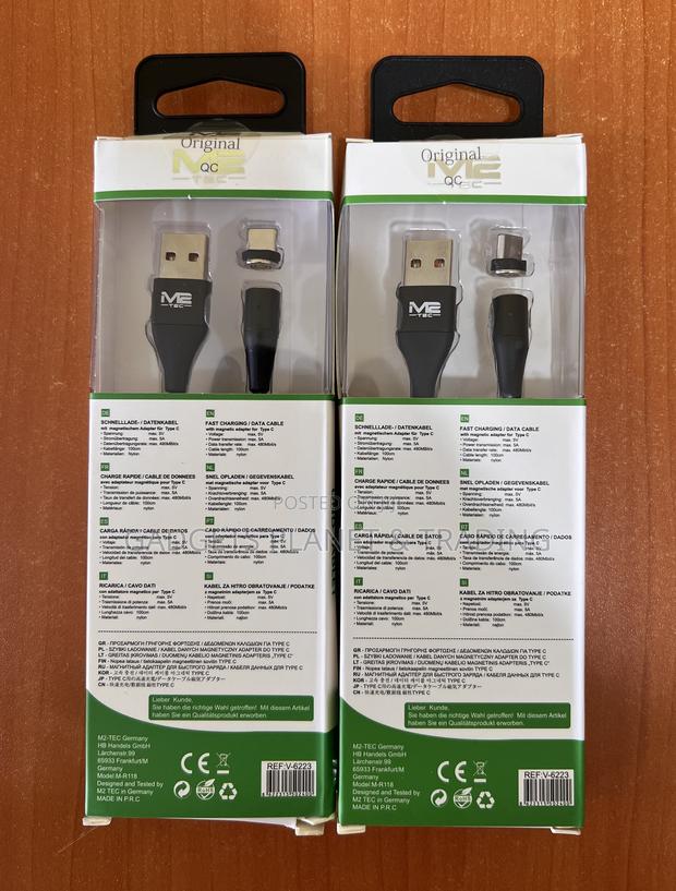 M2 TEC Magnetic Nylon Woven USB-C Cable -100cm · Photo 3