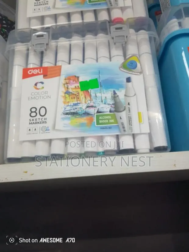 Deli 80pcs Emotion Sketch Markers · Photo 1
