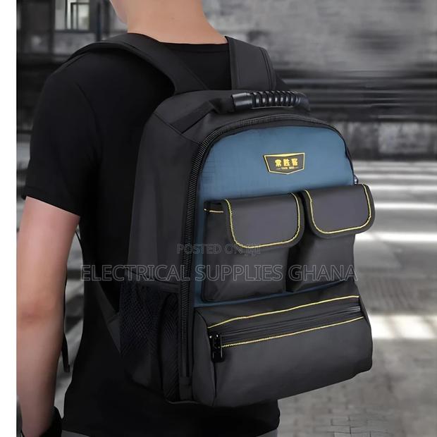 Electrician Tool Backpack For Professional Tools Storage · Photo 2