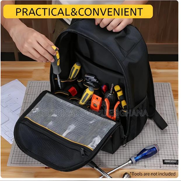 Electrician Tool Backpack For Professional Tools Storage · Photo 1