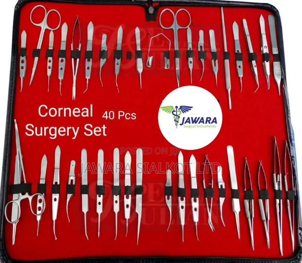 40 Pieces Corneal Surgery Set Stainless Steel · Photo 1