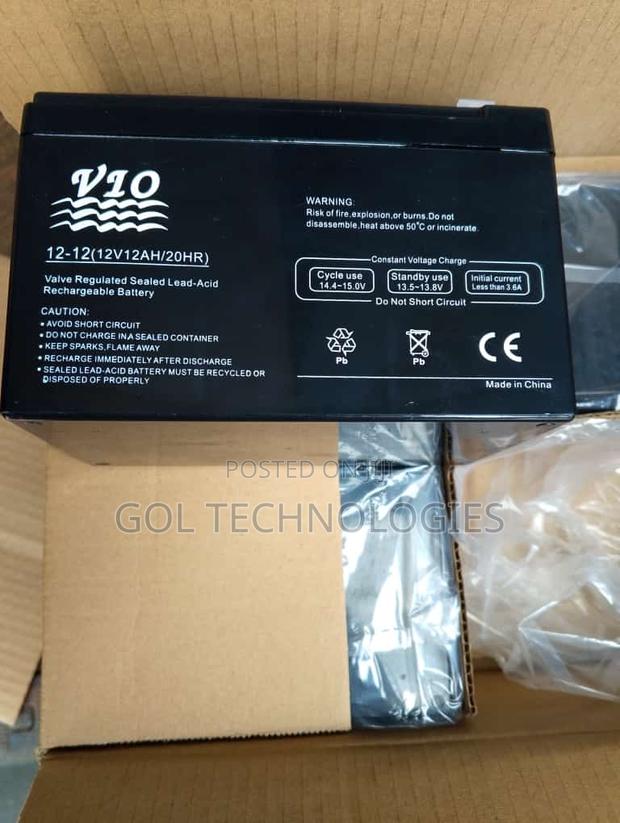 12v12ah Ups Battery Sl12-12 (20hr) · Photo 1