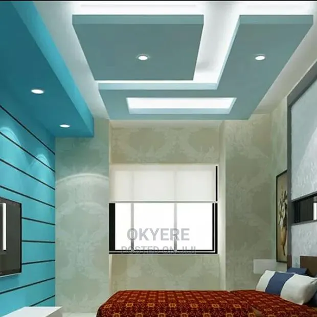 Plasterboard, Acoustic Ceiling Installation · Photo 1