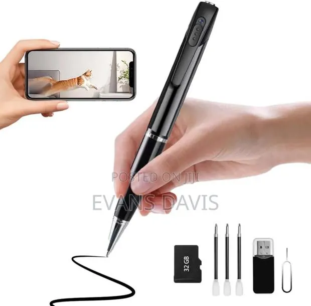 Pen Video and Audio Camera With 32gb Memory Card · Photo 1