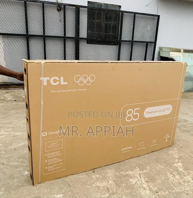 Super Classic TCL 85p7L 85” Qled Smart Screen Television(Black) · Photo 1