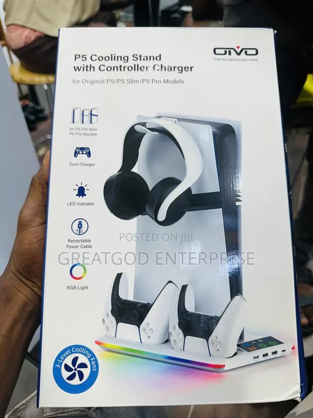 OIVO P5 Cooling Stand With Controller Charger · Photo 1