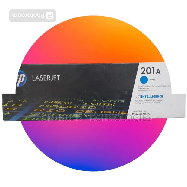 Hp 201a Cyan Original Toner · Photo 1