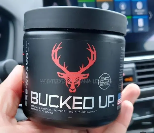 Mad Strength_bucked Up Preworkout for Gym and Fitness · Photo 1