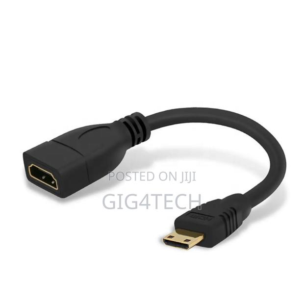 Mini HDMI Male to Standard HDMI Female (0.15m) · Photo 1