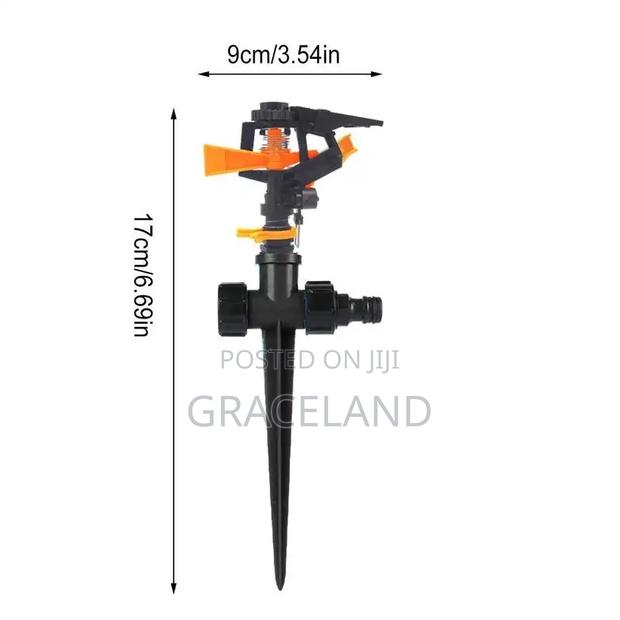 Garden Sprinkler 360° Rotation Irrigation Watering System · Photo 4