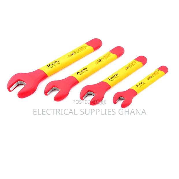 1000V Insulated VDE Double Ended Open Spanner Set · Photo 4