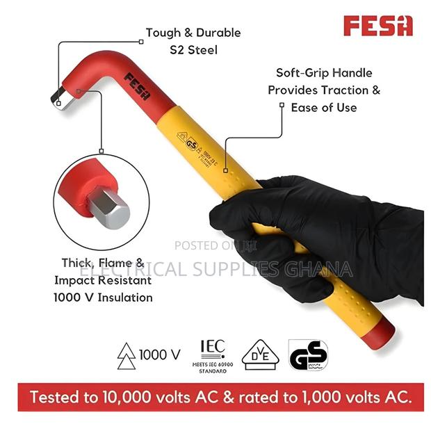 1000V VDE Insulated Hexagon Allen Key Set · Photo 2