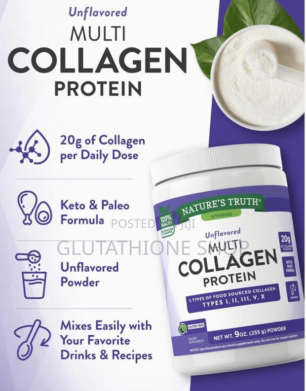Nature's Truth Multi Collagen Peptide Type I, II, III, V, X · Photo 4
