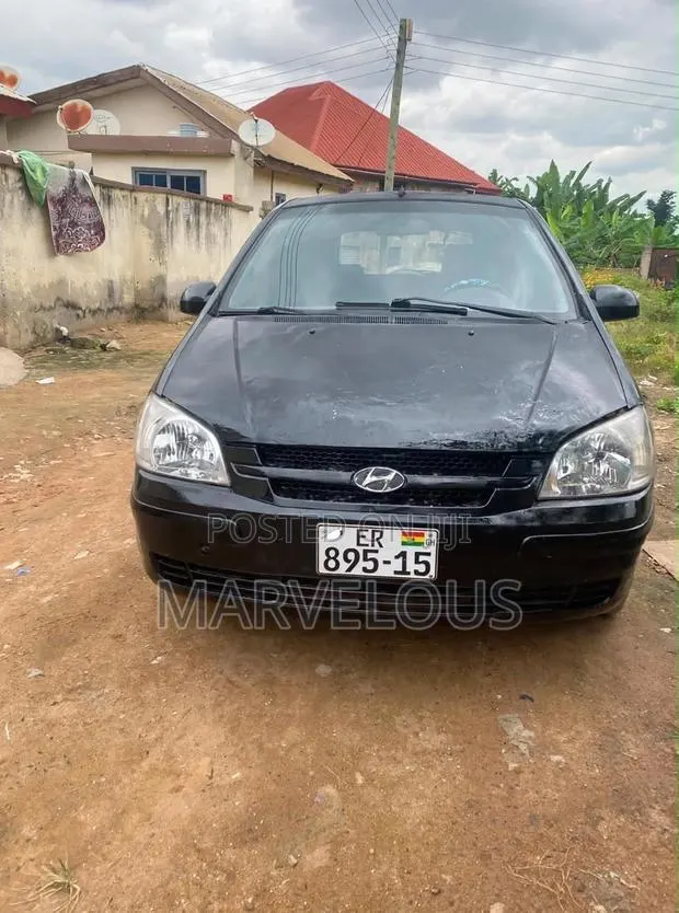 Hyundai Getz 2004 Black · Photo 1