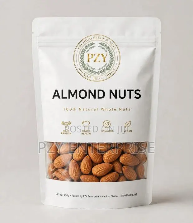 Raw Almond Nuts · Photo 1