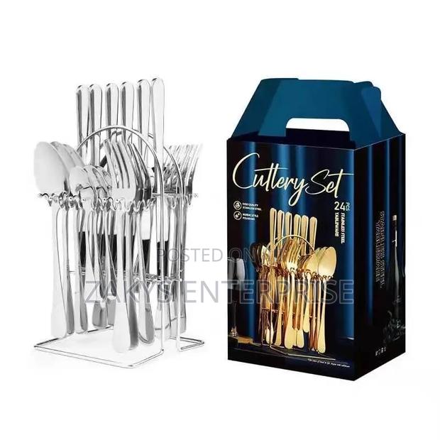 Stainless Steel Cutlery Set 24pcs · Photo 2