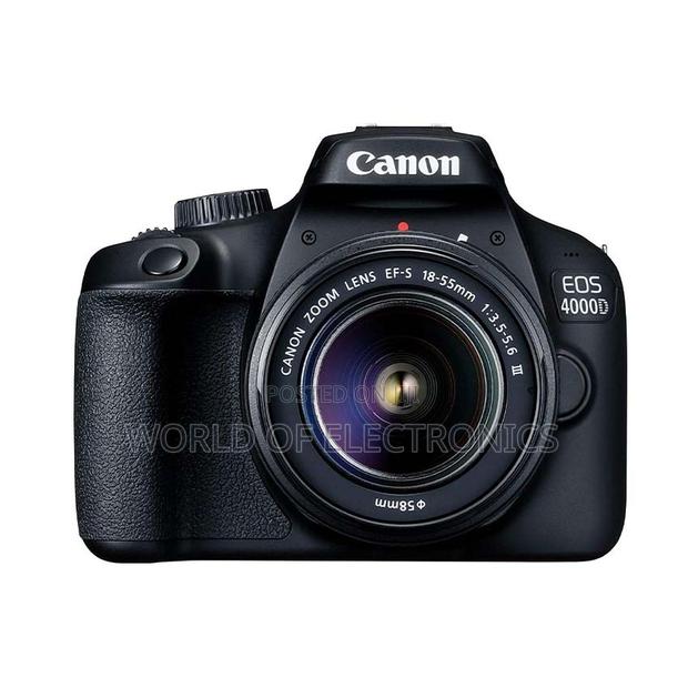 Canon EOS 4000D DSLR Camera – Wifi, 18.0MP With 18-55mm Lens · Photo 1
