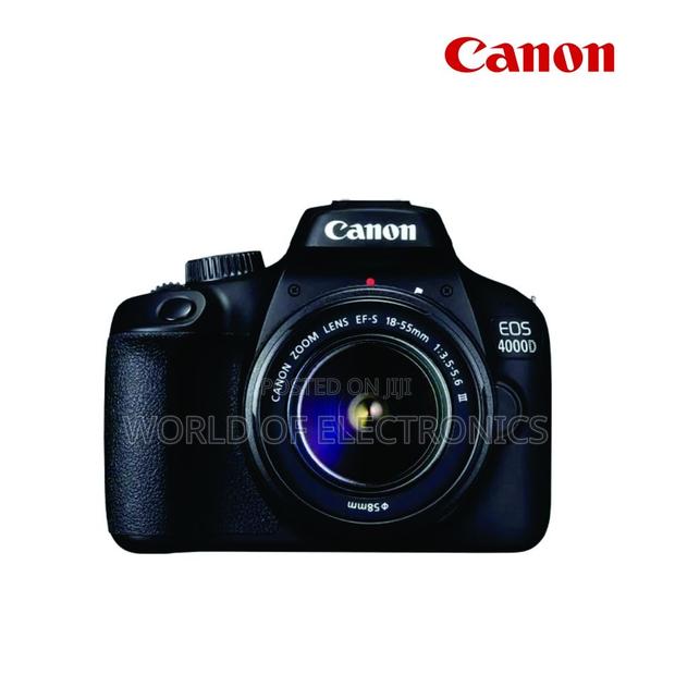 Canon EOS 4000D DSLR Camera Kit With 18-55 III STM Lens · Photo 1