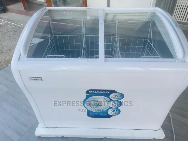 Low Noise Nasco Display Freezer White Nas-Fs350g · Photo 1
