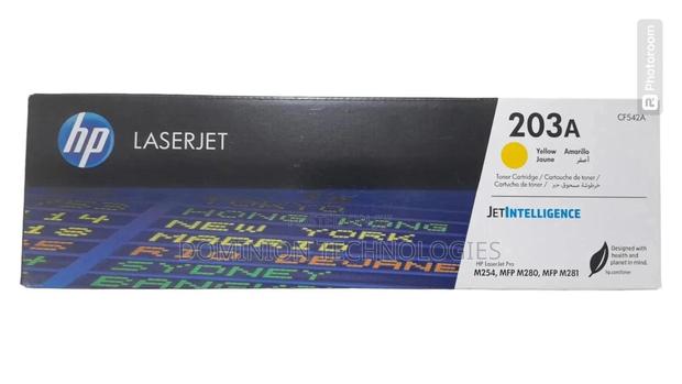 Hp 203a Yellow Original Toner · Photo 1