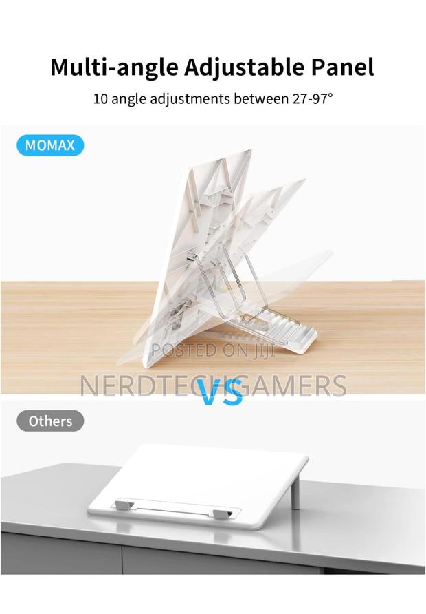 MOMAX Lap Desk Kids, Height Adjustable (Up to 16 Inches) · Photo 5