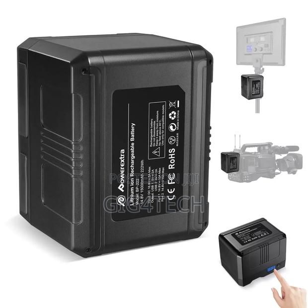 Powerextra 222wh(15000mah) v Mount/v Lock Battery · Photo 1