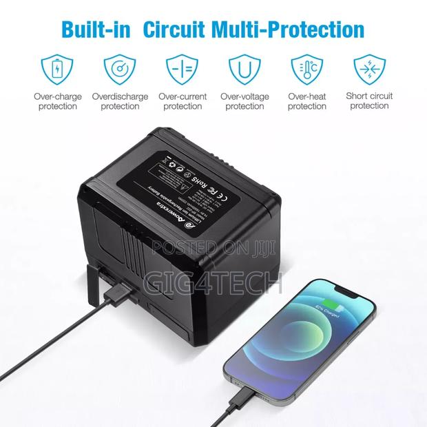 Powerextra 222wh(15000mah) v Mount/v Lock Battery · Photo 3