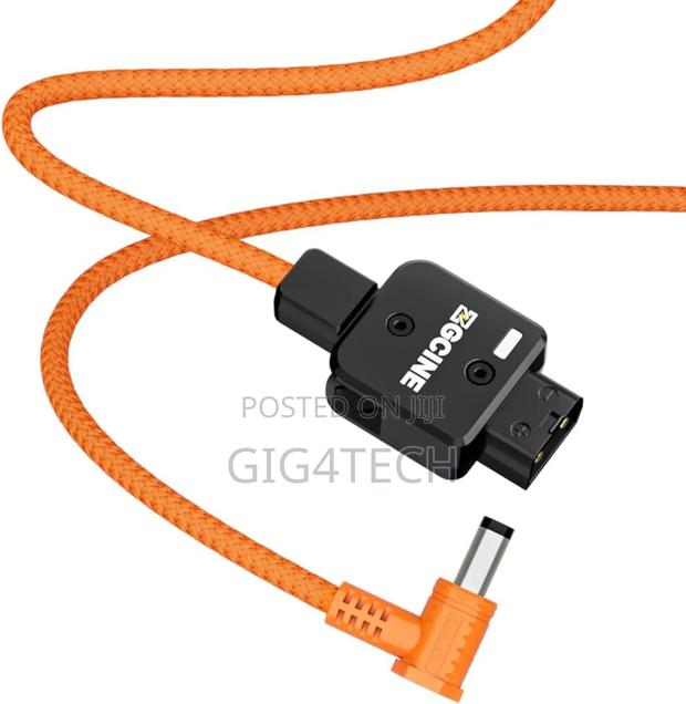 Zgcine D-Tap to Dc Power Cable 5.5*2.5 (Braided Wire · Photo 2
