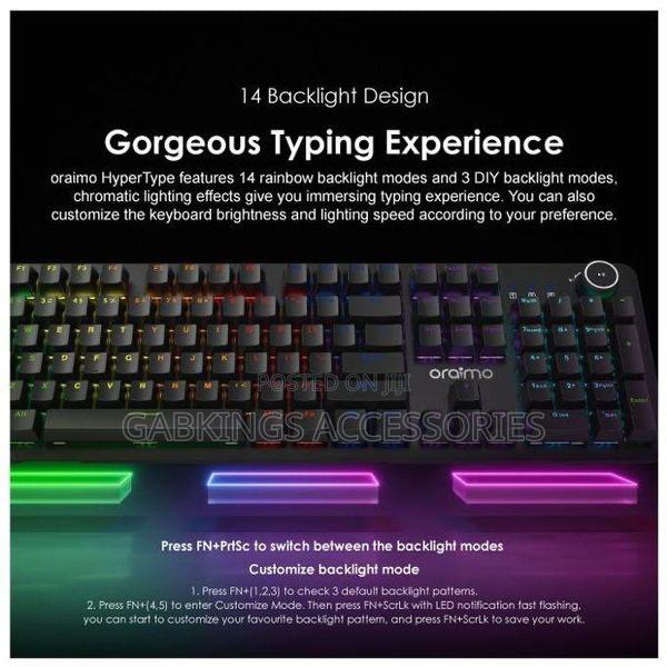Oraimo Hyper Type Wired Mechanical Keyboard · Photo 2