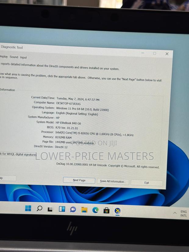 New Laptop HP EliteBook 840 G6 8GB Intel Core I5 SSD 256GB · Photo 4
