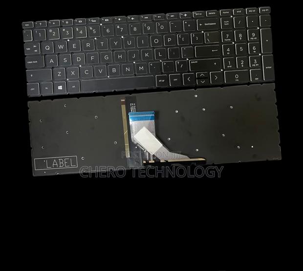 Keyboard Backlit Hp Pavilion Gaming 15-Dk 15-Ec 15t-Dk · Photo 1