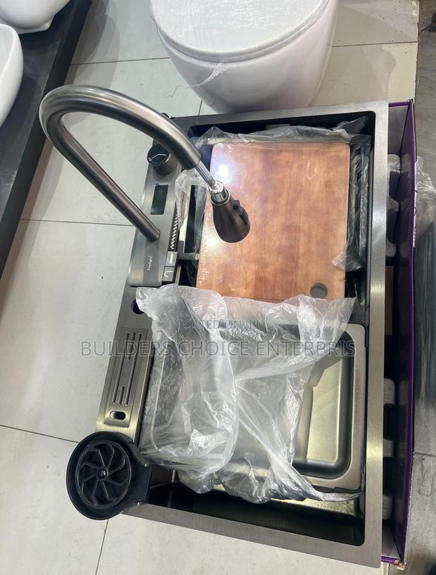 Double Water Fall Kitchen Sink (Large Single Bowl ) · Photo 2