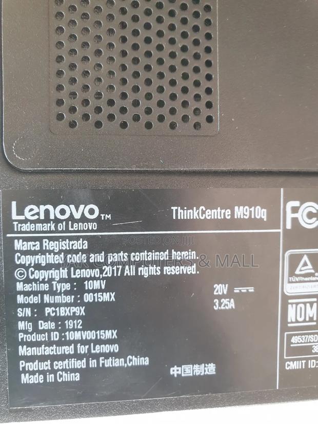 Desktop Computer Lenovo ThinkCentre M910 8GB Intel Core I5 SSD 256GB · Photo 4
