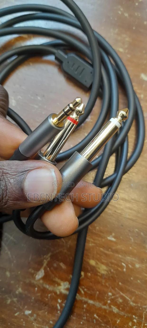Steteo 6.5mm Jack to Mini Jack 3.5mm Stereo Audio Cable · Photo 1