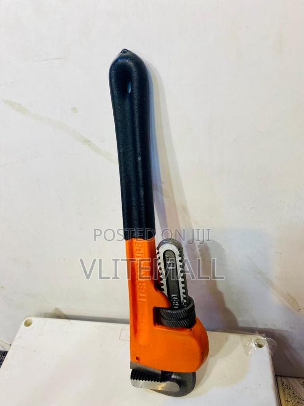 (Itera)Heavy Duty Pipe Wrench Adjustable Spanner · Photo 1
