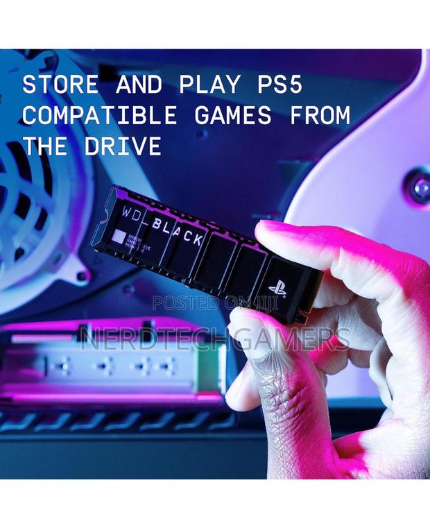 Wd_black 4TB Sn850p Nvme M.2 SSD Storage for Ps5 Consoles · Photo 6